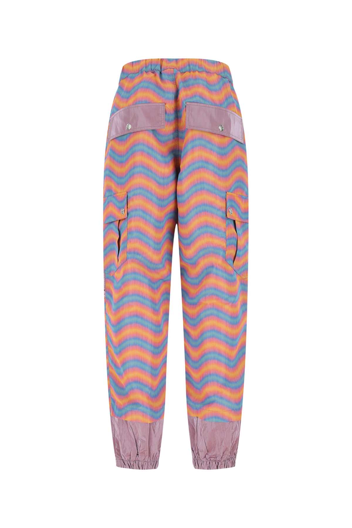 Shop Bluemarble Multicolor Fabric Joggers In Mix
