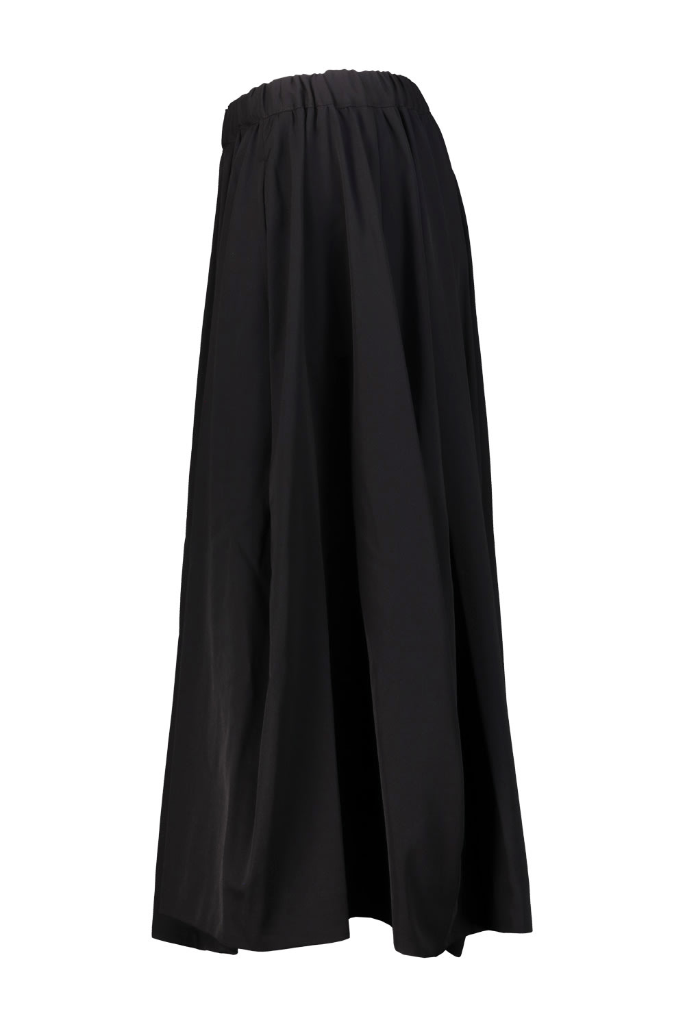 Comme Des Garçons Wool Skirt In Black