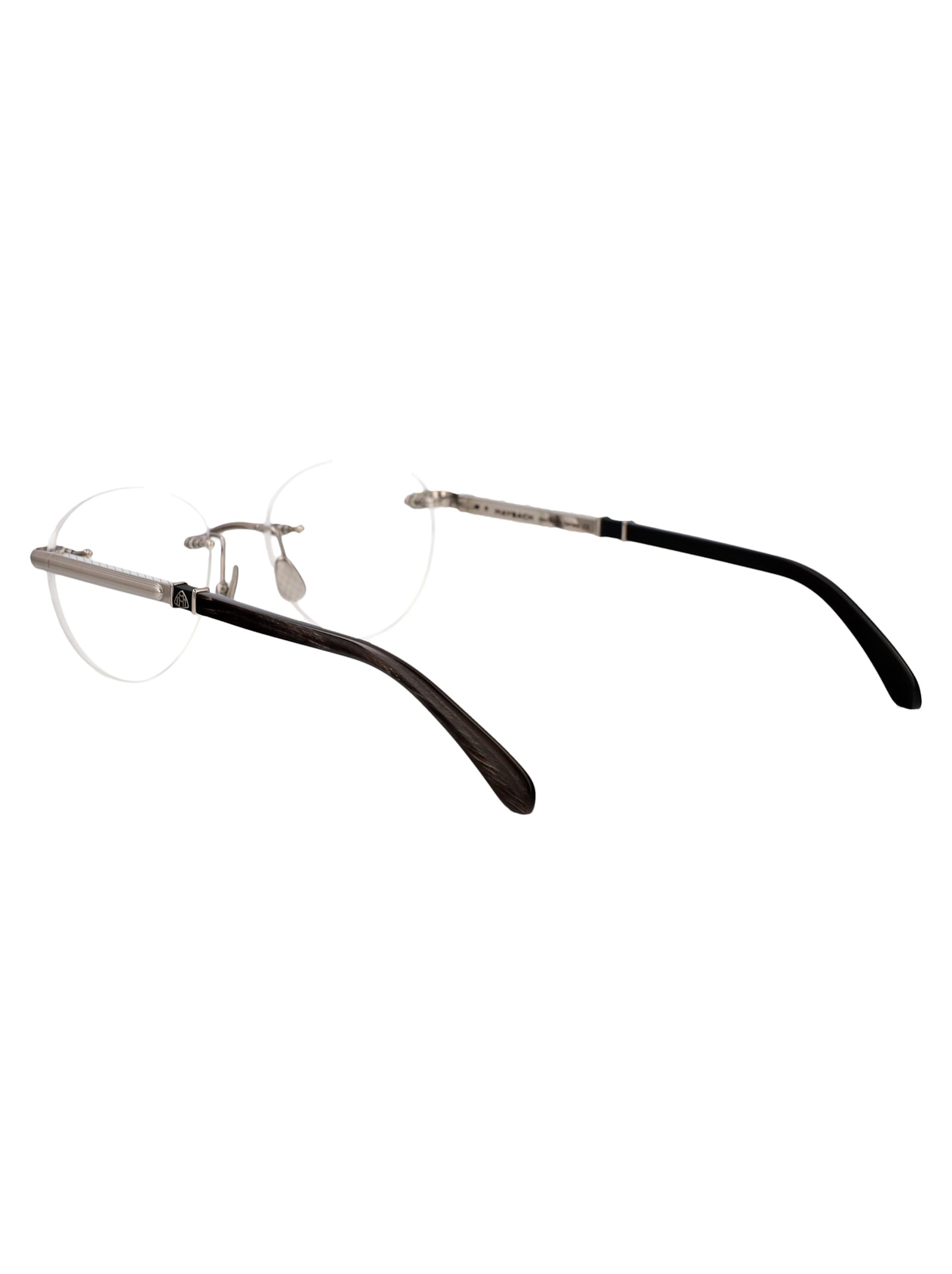 Shop Maybach Eyewear The Mentalist Ii Glasses In Silver