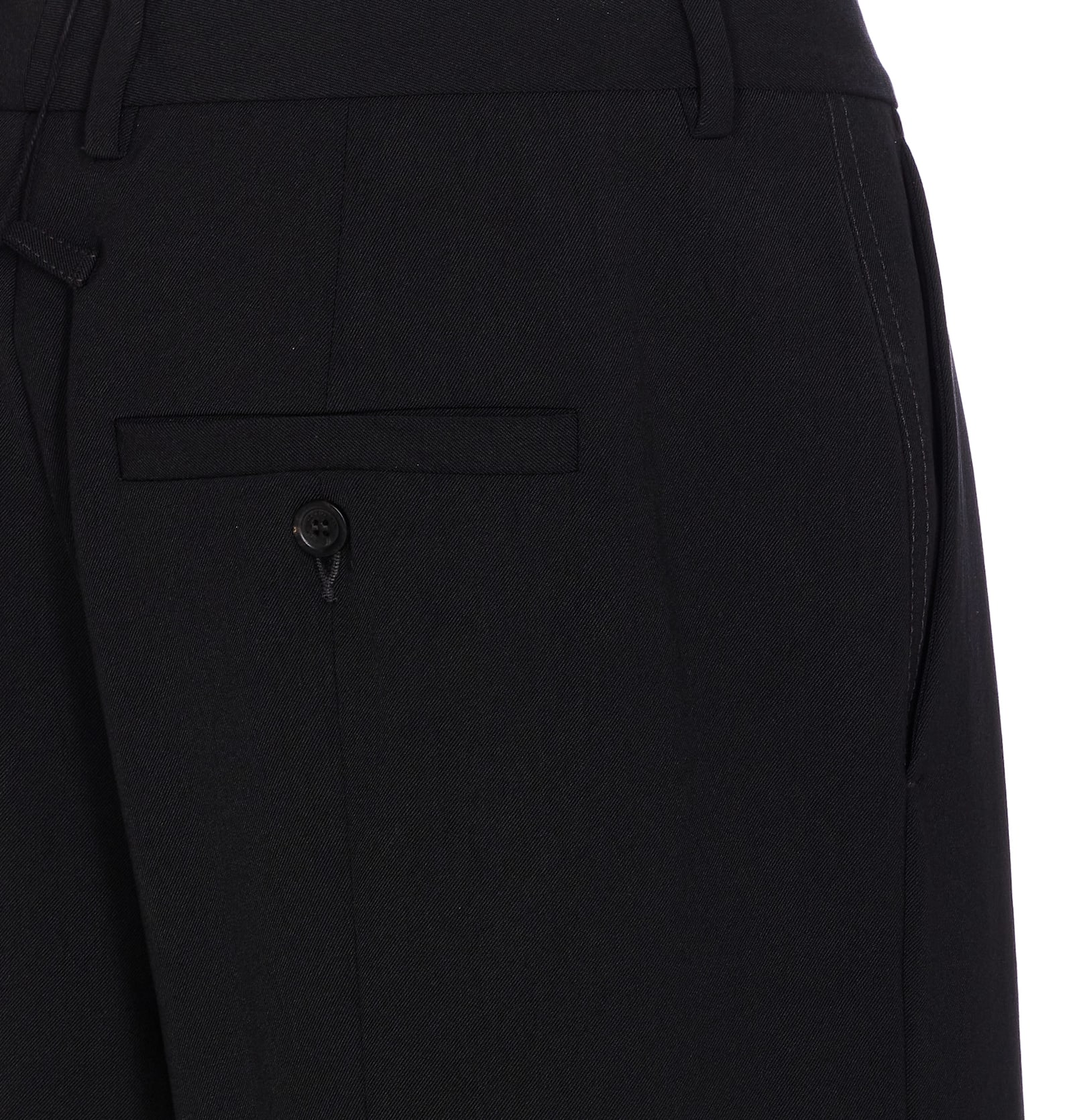 Jean Paul Gaultier Everyday Trousers With Belt Loops And Pockets