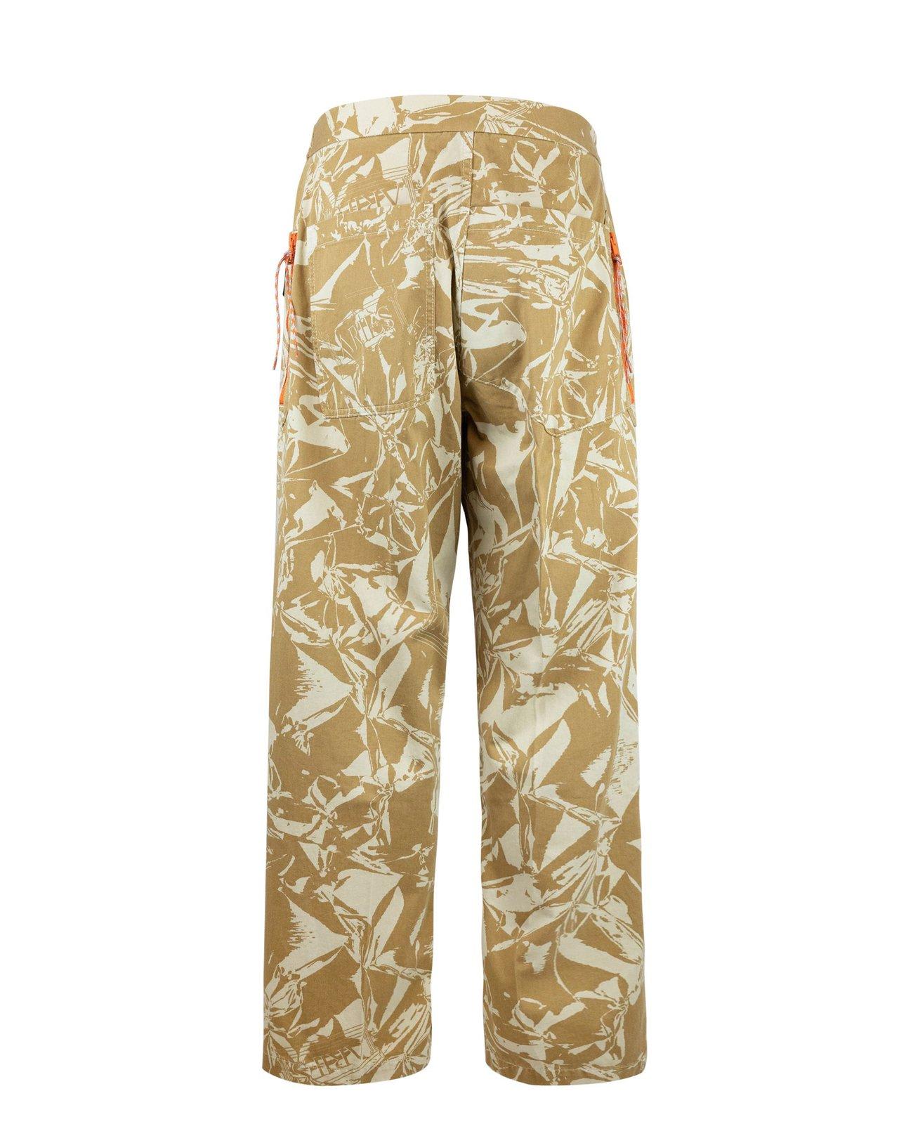Shop Aries Camouflage Printed Cargo Pants