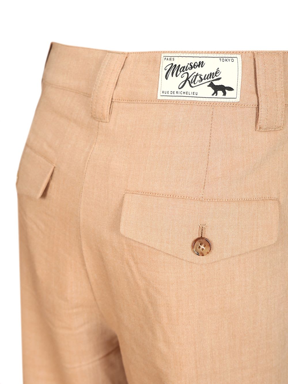 MAISON KITSUNÉ CASUAL TAILORED TROUSERS