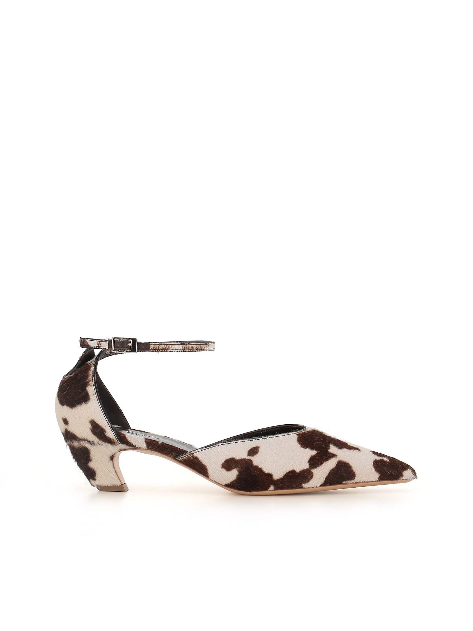 Le Monde Beryl Victoria Cow-print Calf Hair Pumps In Brown