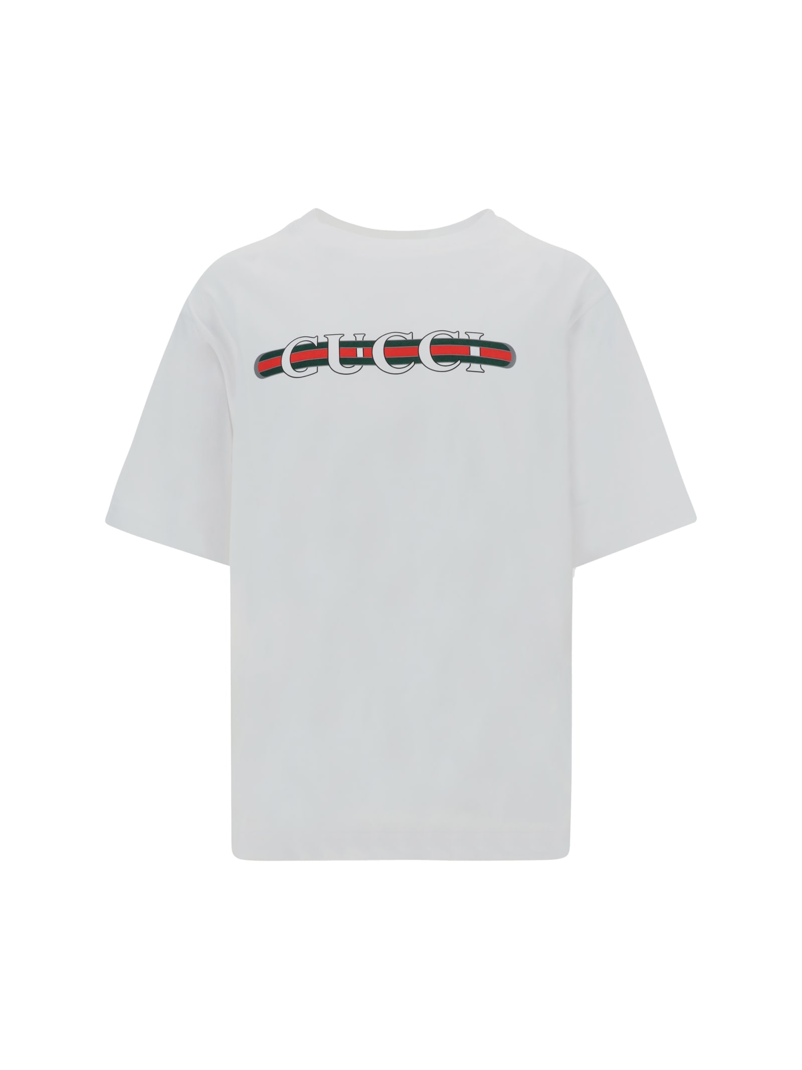 Shop Gucci T-shirt In White