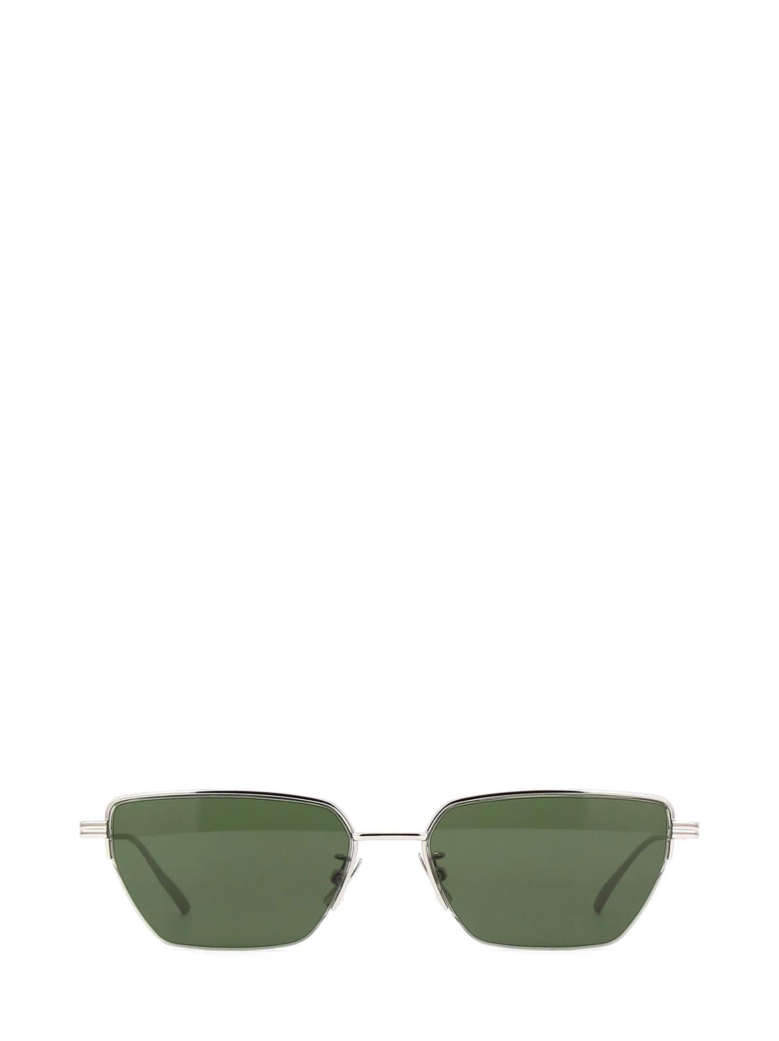 Bottega Veneta Bottega Veneta Bv1107s Silver Sunglasses