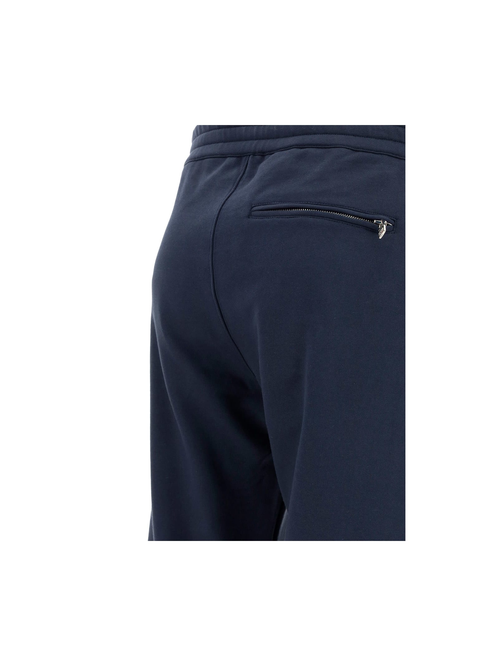 Shop Alexander Mcqueen Sweatpants In Navy