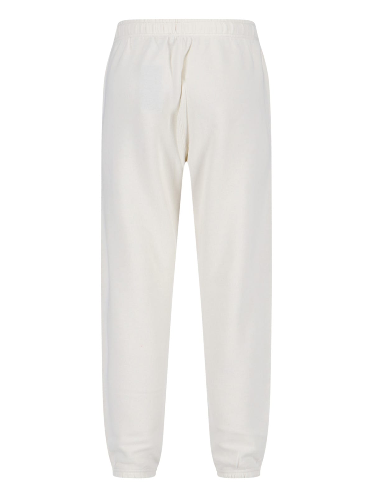 Polo Ralph Lauren Cotton Joggers With Elastic Waistband And Pockets In White