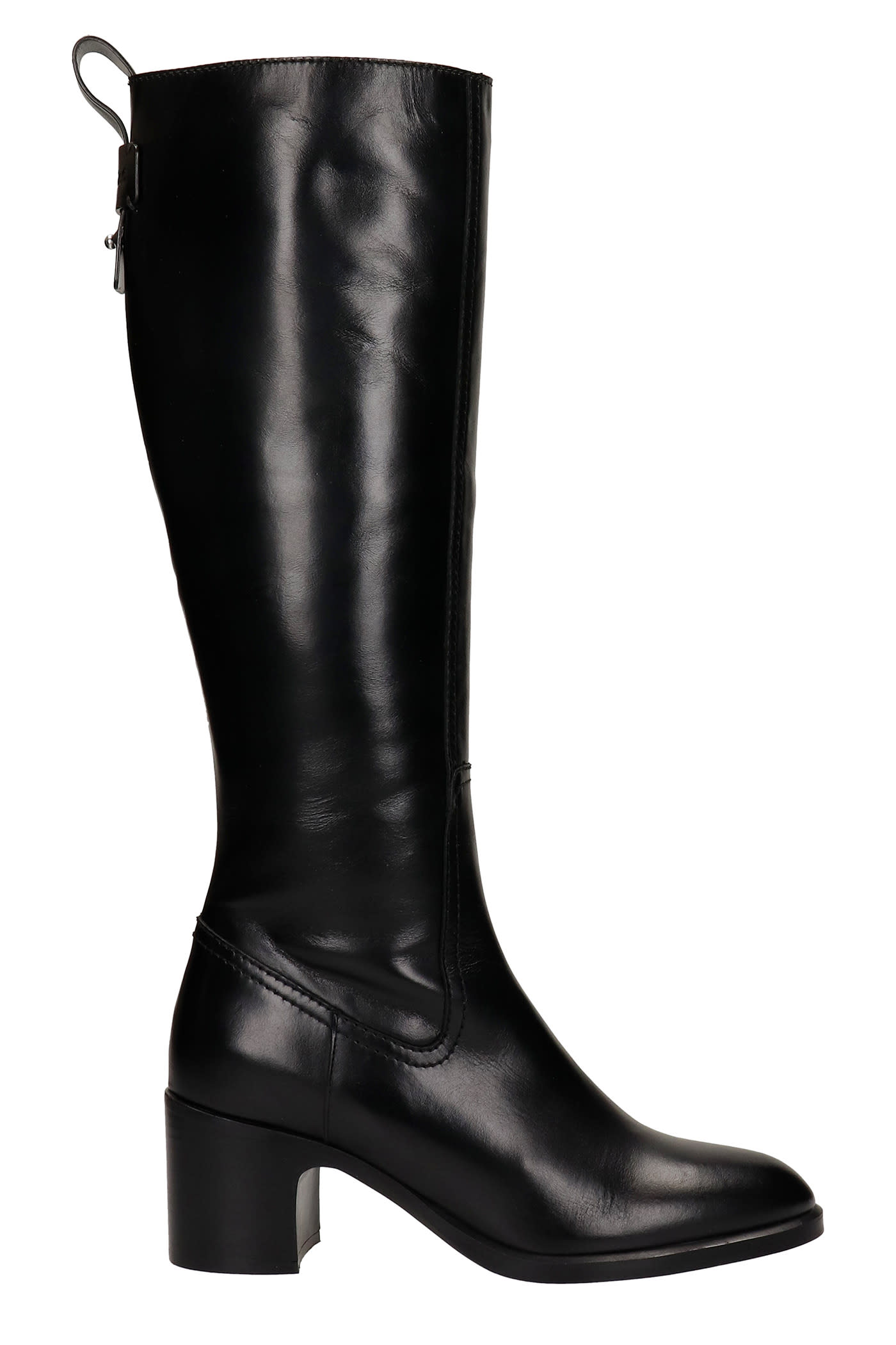 See by Chloé Annylee High Heels Boots In Black Leather