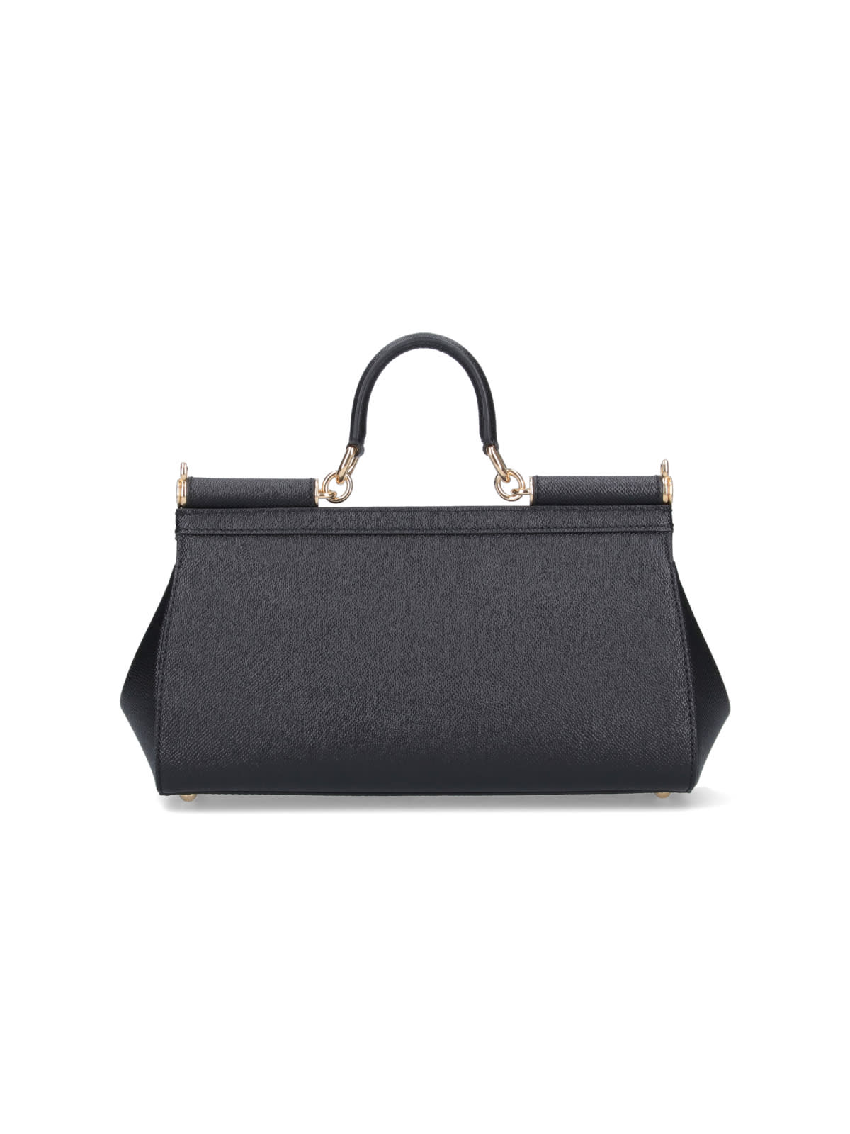 Shop Dolce & Gabbana Sicily Handbag In Black