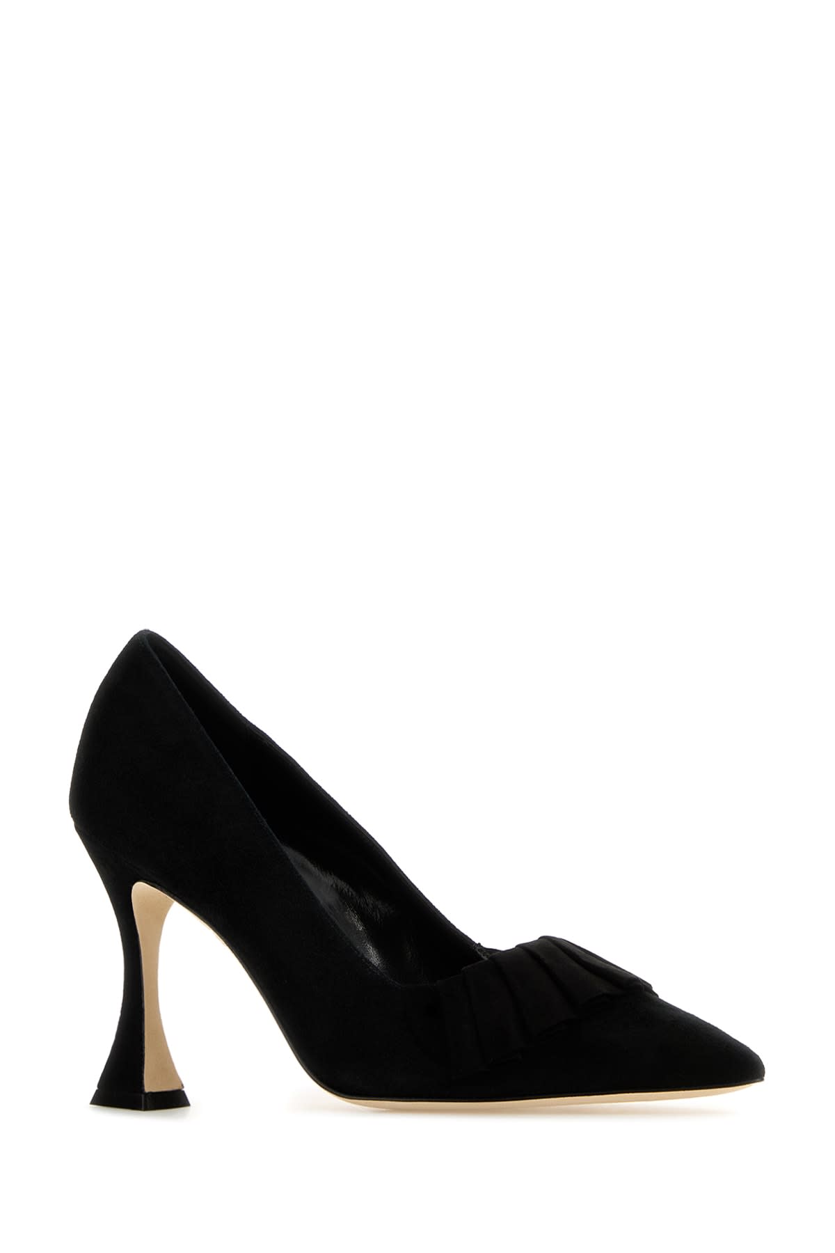 Manolo Blahnik Women Agasia Samba Sc Fabio 105 In Blck