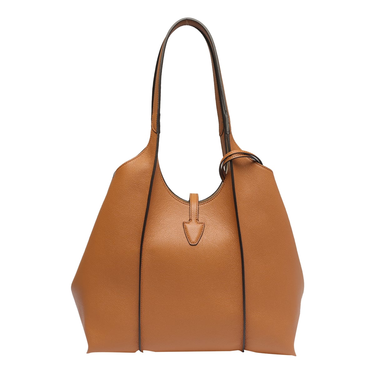 Shop Tod's T-timeless Mini Shopping Bag In Brown