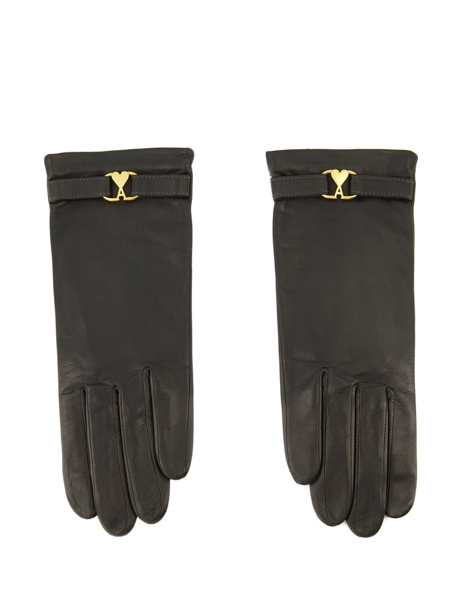 Ami Alexandre Mattiussi Lambskin Gloves