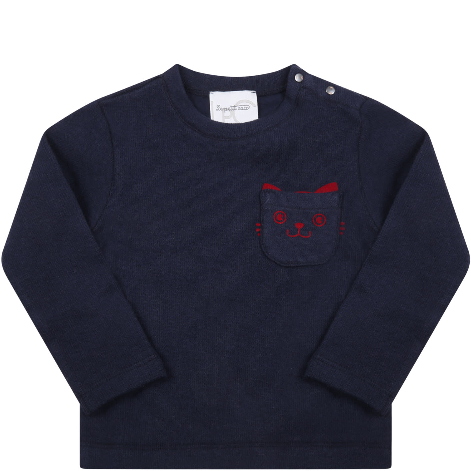 Le Petit Coco Blue Sweater For Baby Boy