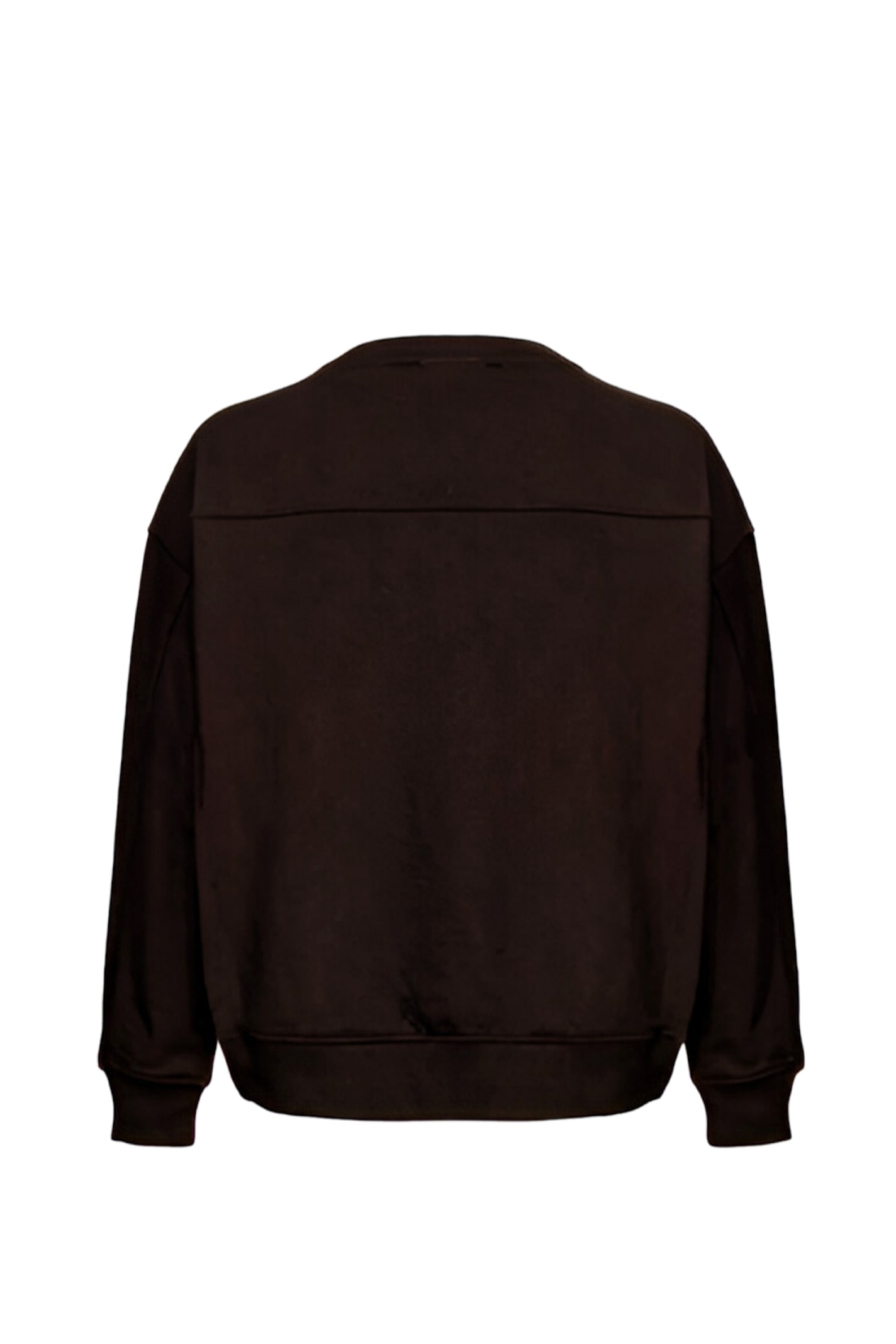 Shop Pinko Nelly Sweatshirt In Brown