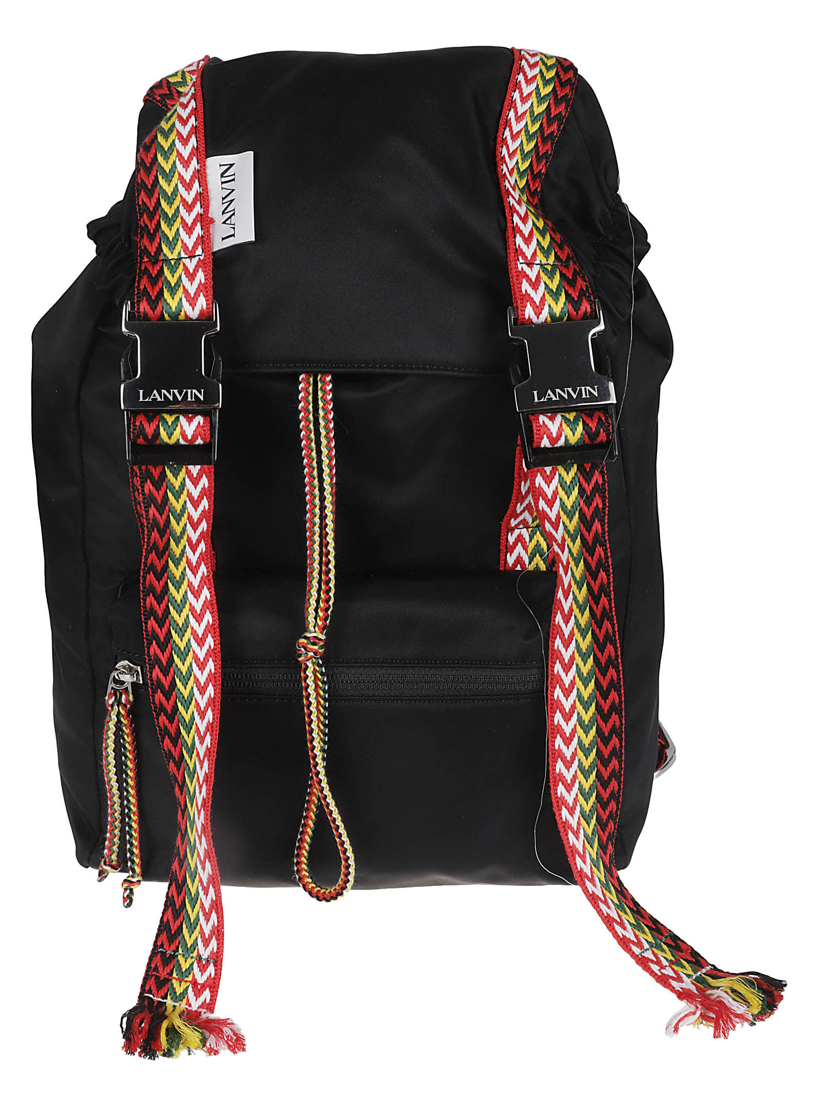 Lanvin Nano Curb Backpack In Nero
