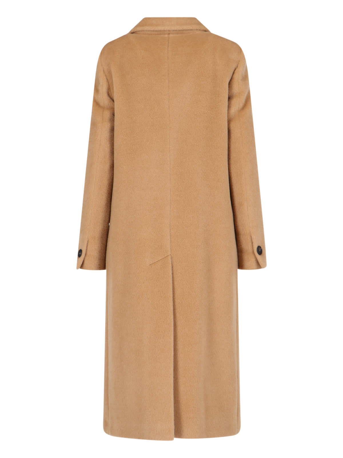 Shop Tagliatore Jole Double-breasted Midi Coat In Brown