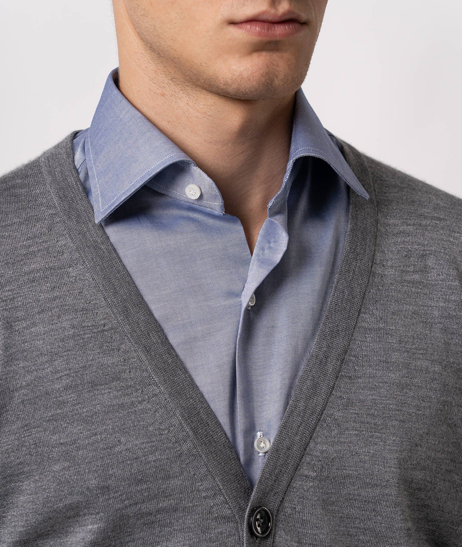 Larusmiani Cardigan Spirit 54 Cardigan In Gray
