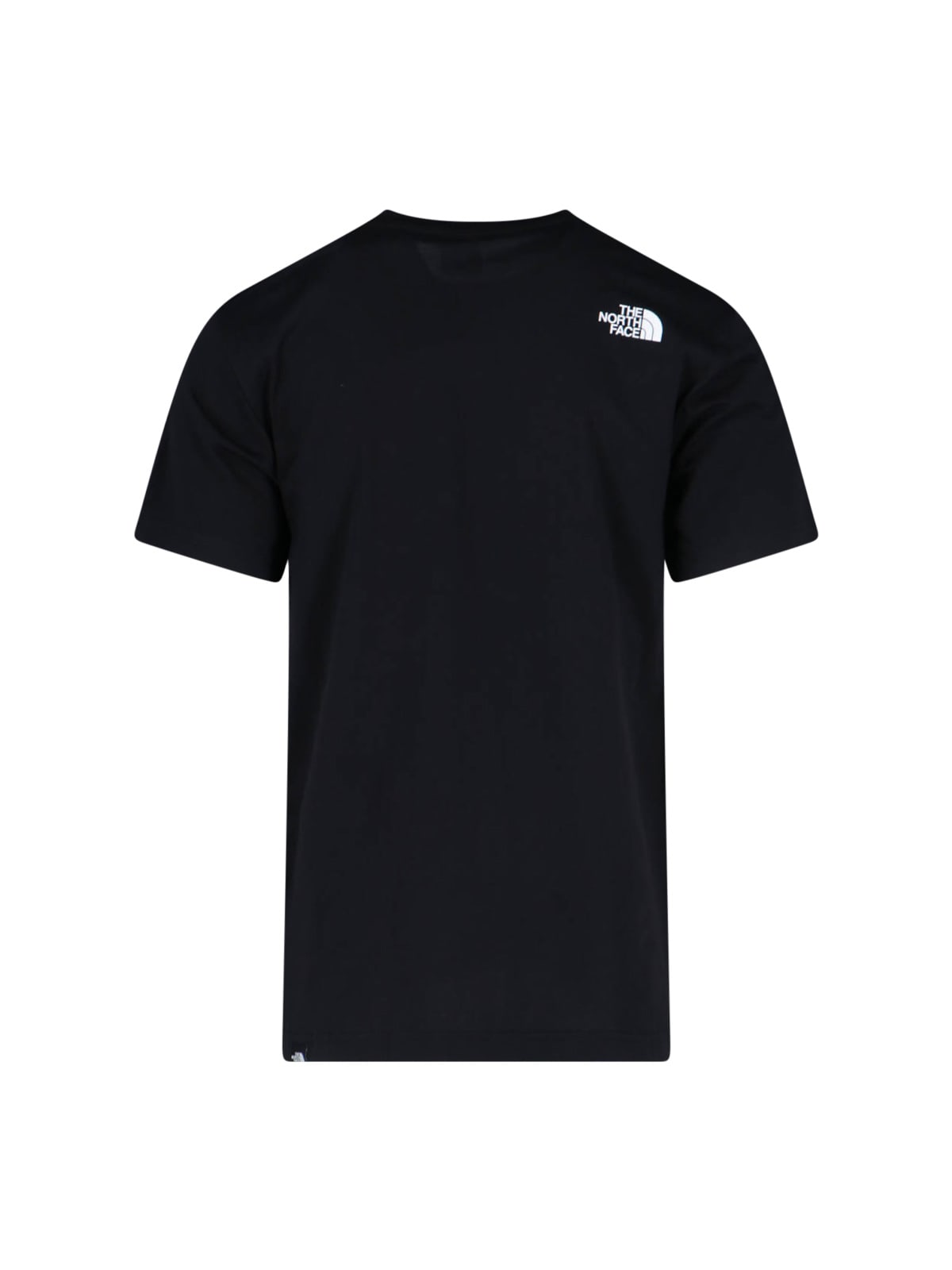 The North Face Open-necked Black Shirt In Black