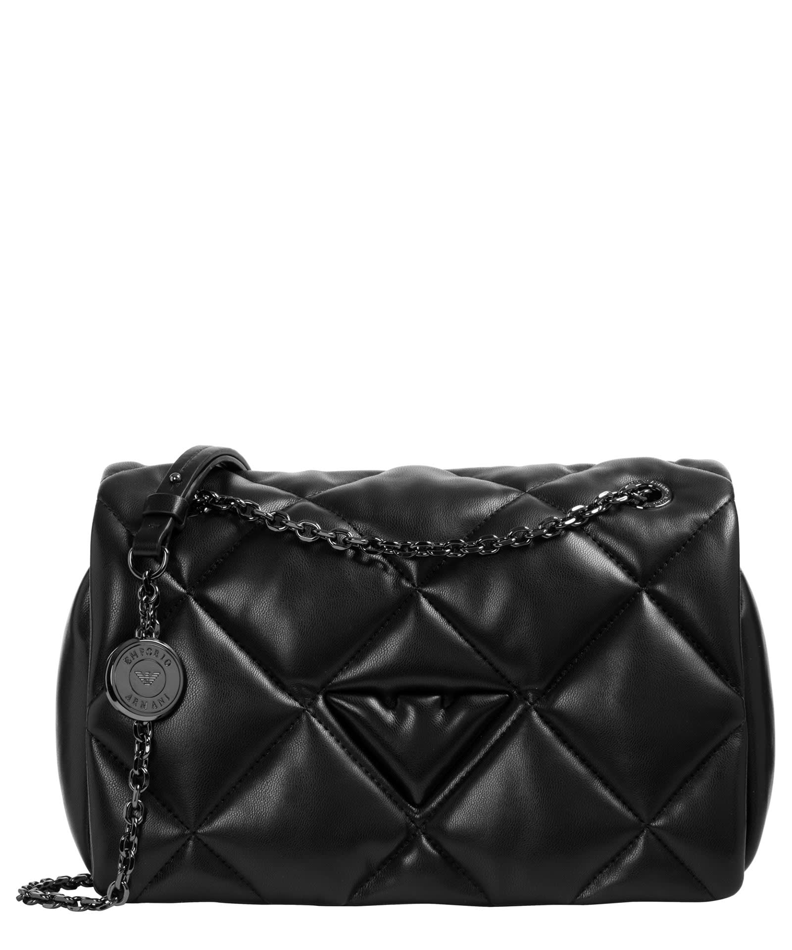 Shop Emporio Armani Crossbody Bag In Black