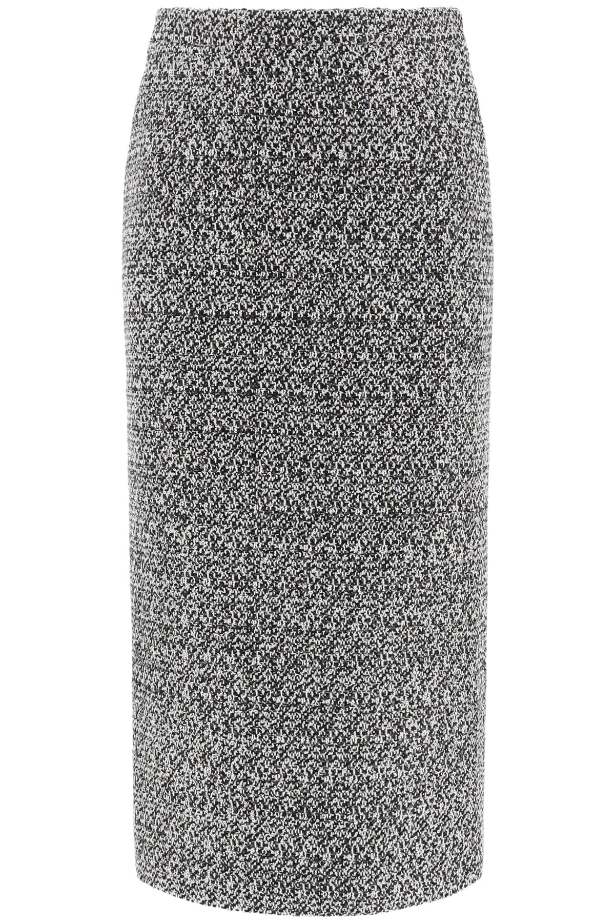 Alessandra Rich Tweed Skirt With Sequins
