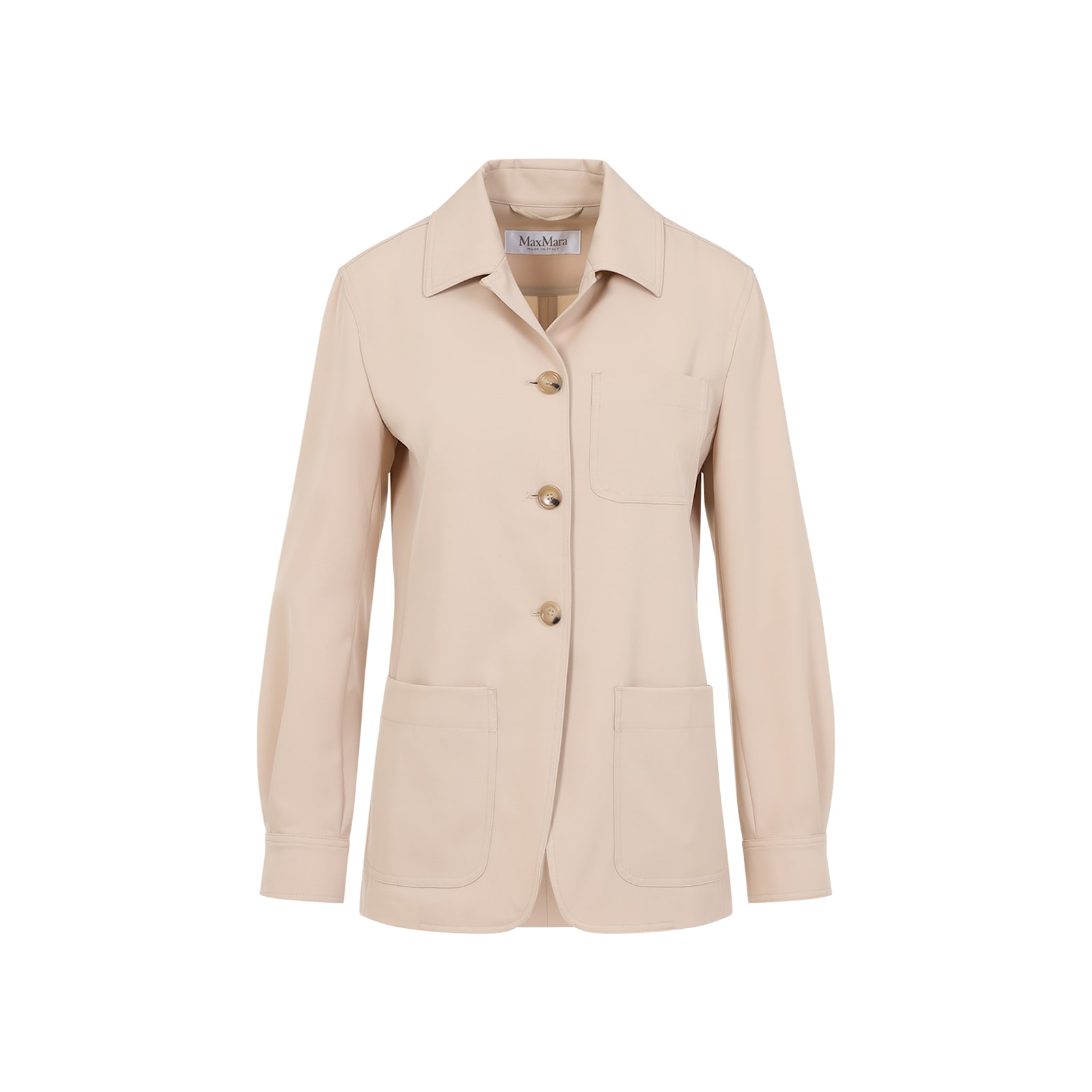 Max Mara Women's Pulvino Taschino Jacket In Albino