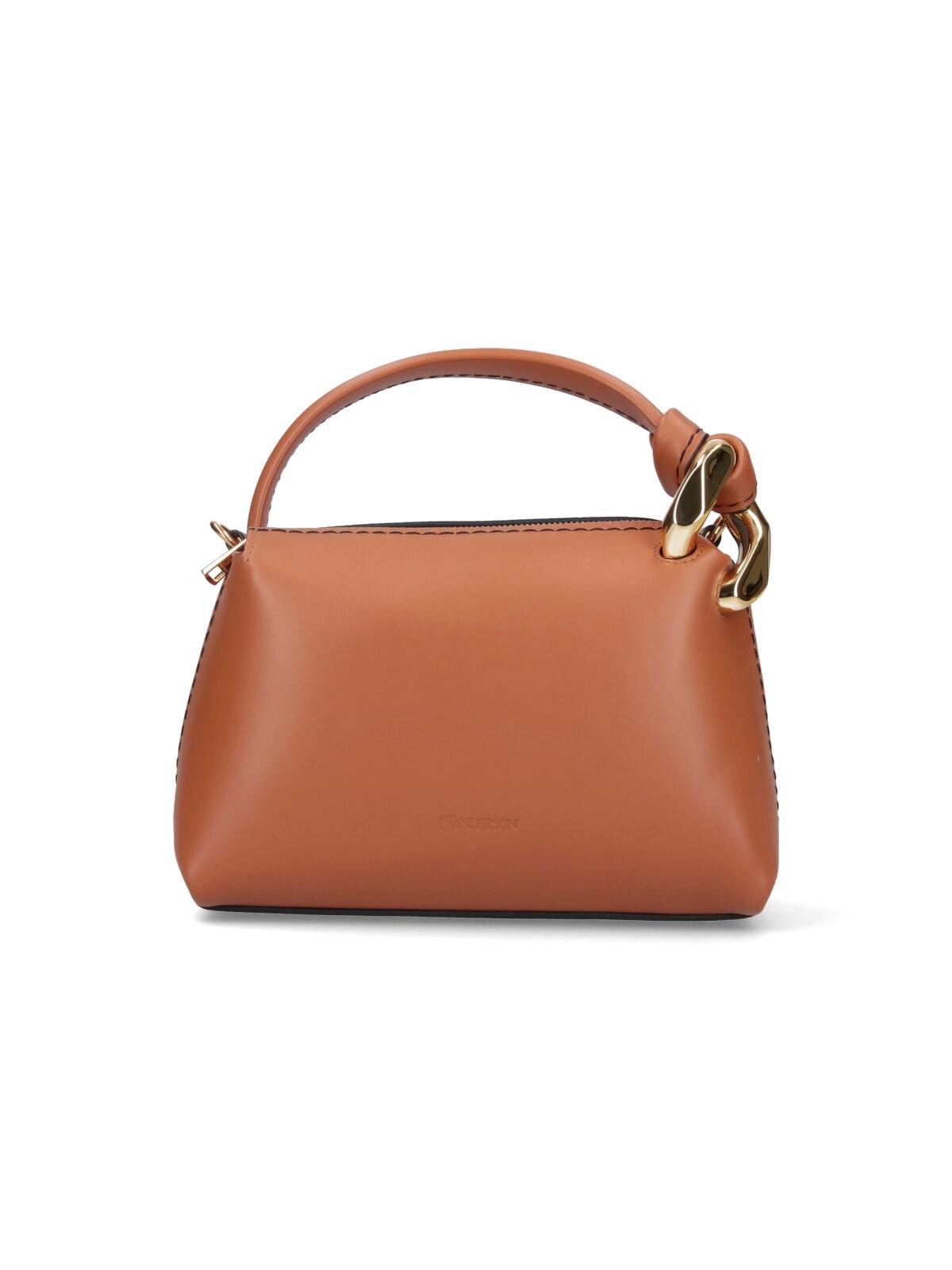 Shop Jw Anderson Corner Small Handbag In Orange