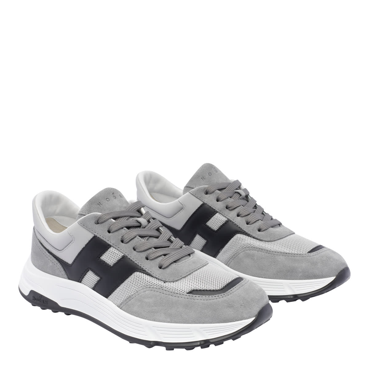 Hogan Hyperlight Sneakers In Grey