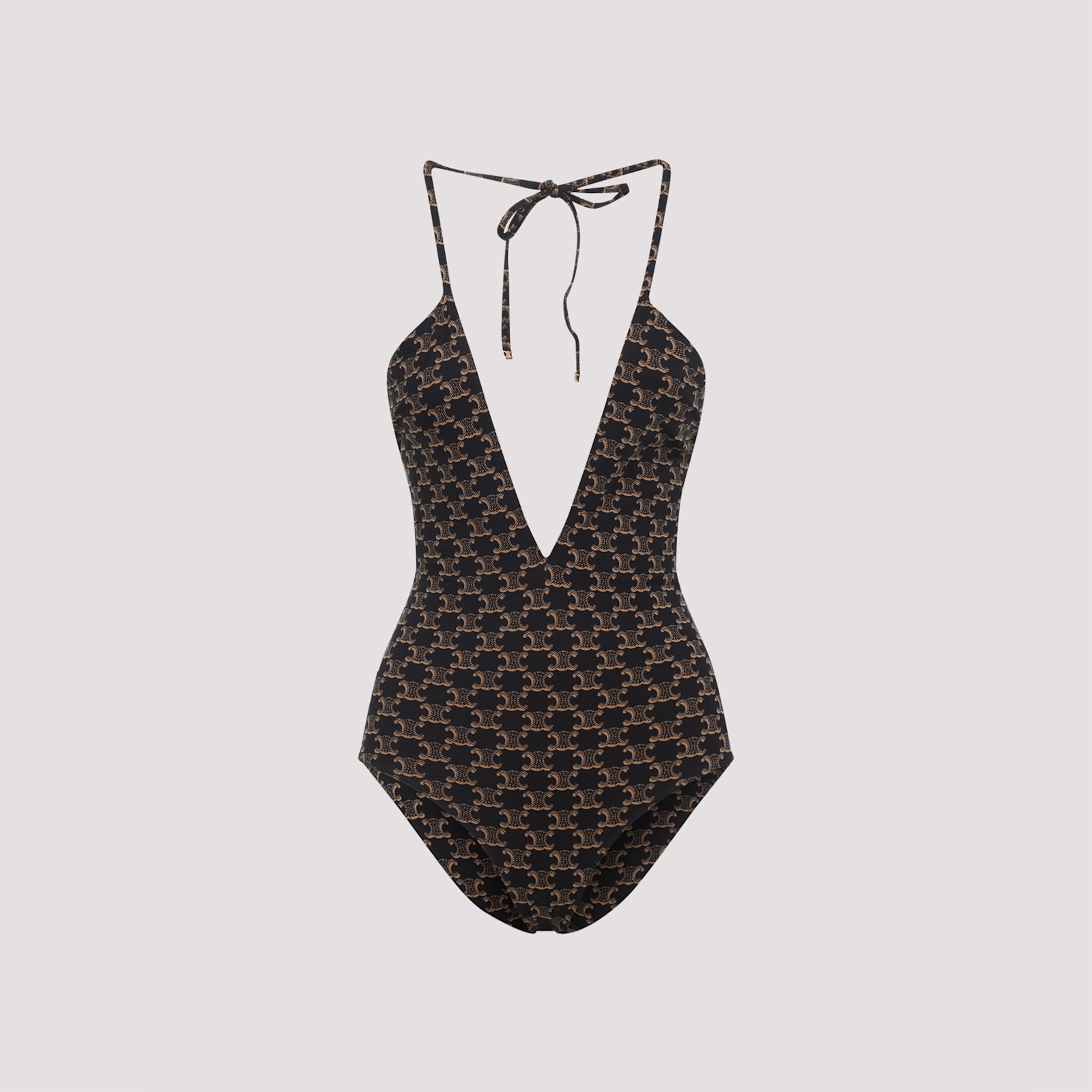 Celine Polyamide One-piece In Brown