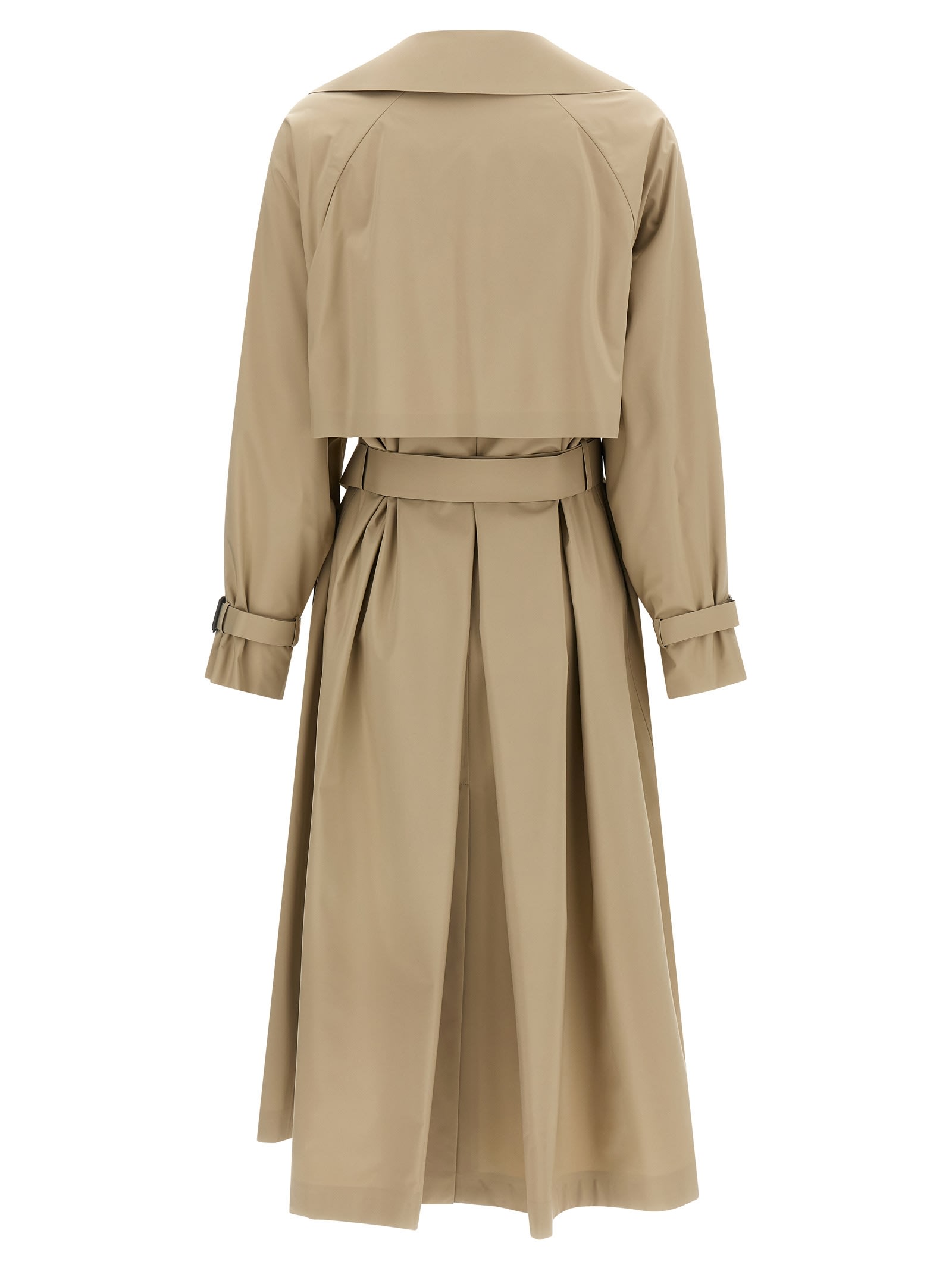 Weekend Max Mara Fatto Trench Coat In Neutral