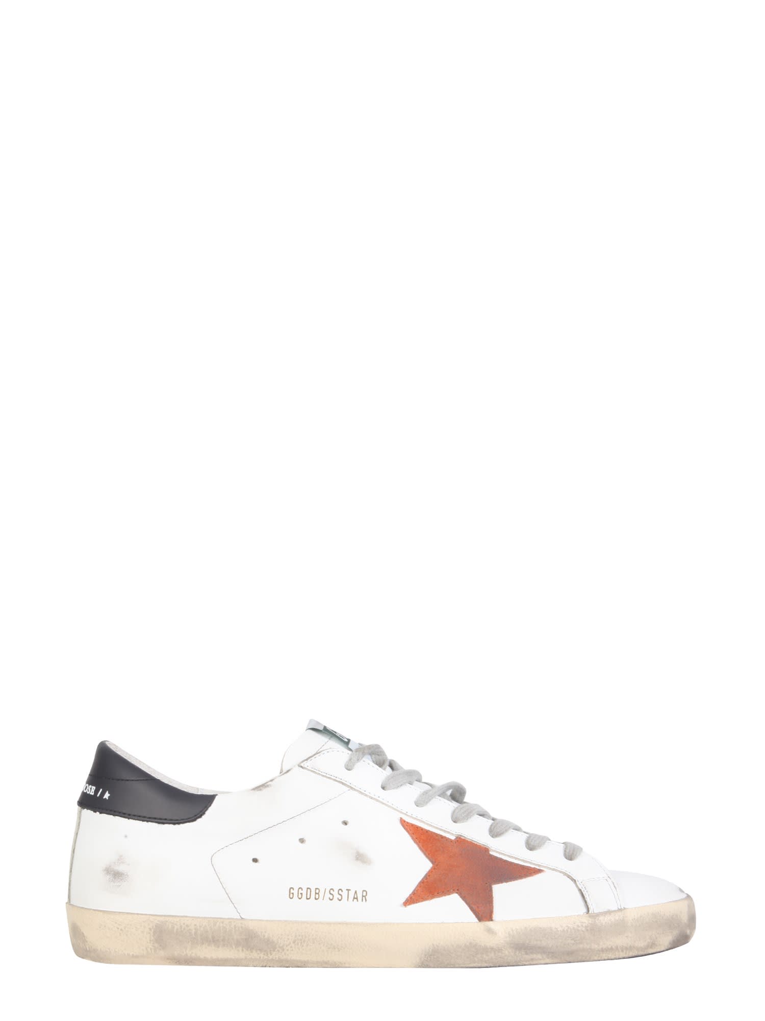 Click to view more detailed imagery on our partner's website Golden Goose Superstar Sneakers In Bianco