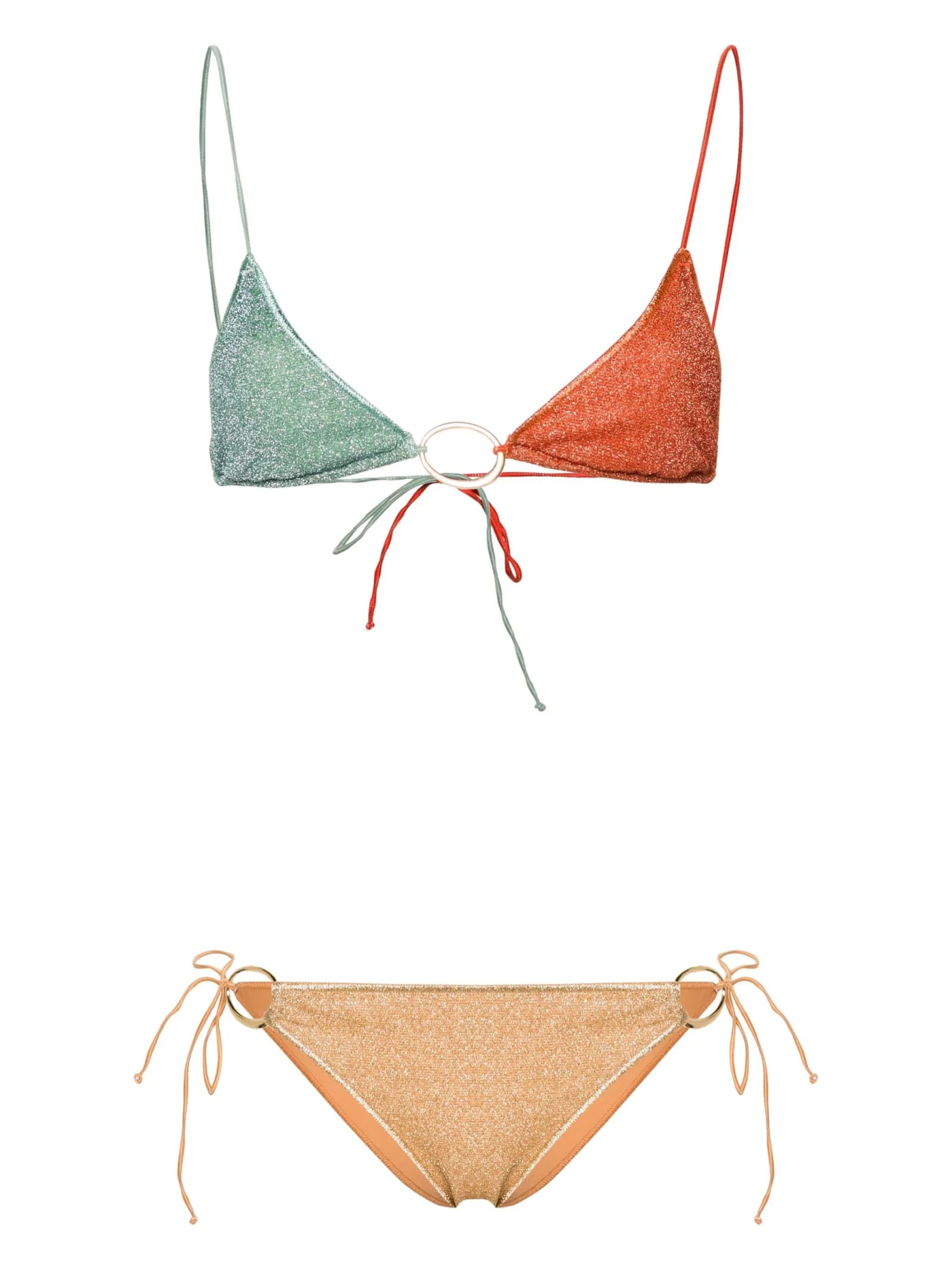 Shop Oseree Multicolour Lumière O Kini Bikini