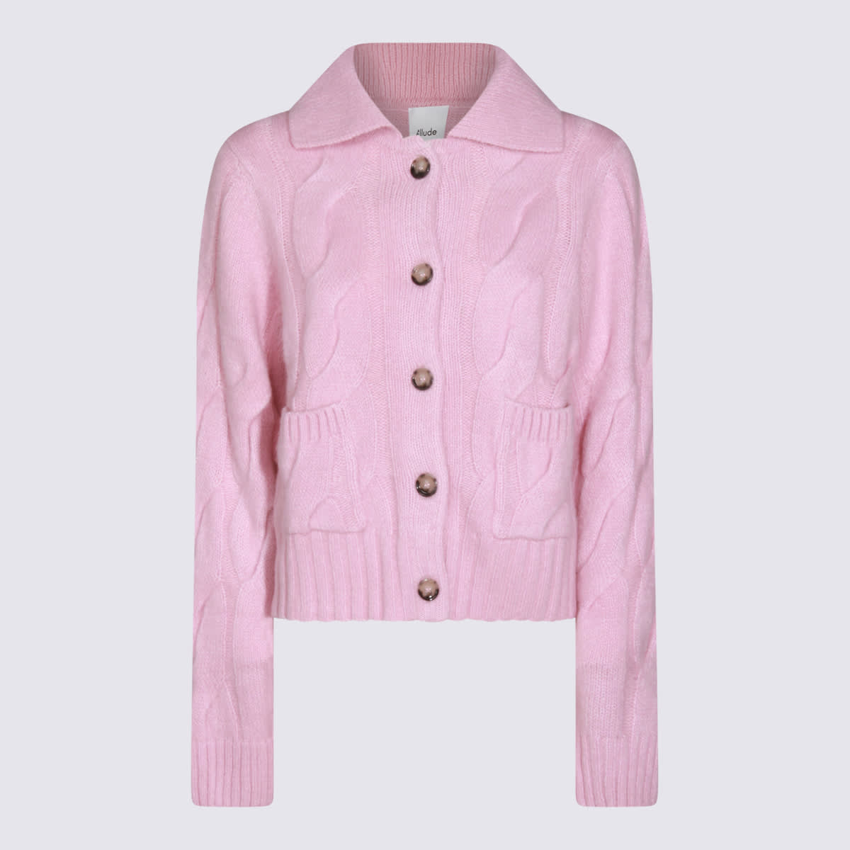 Allude Pink Cashmere Knitwear