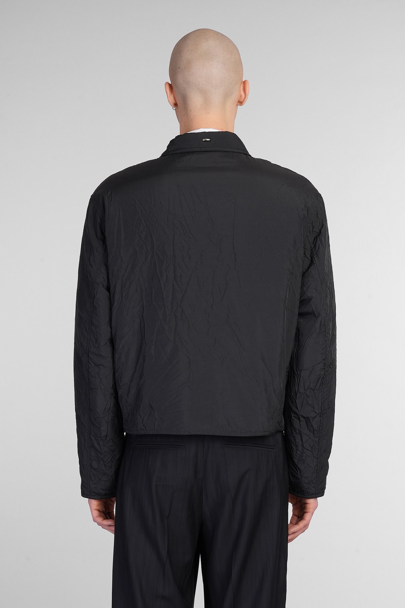 Our Legacy Collared Long Sleeves Side Pockets Jackets In Black