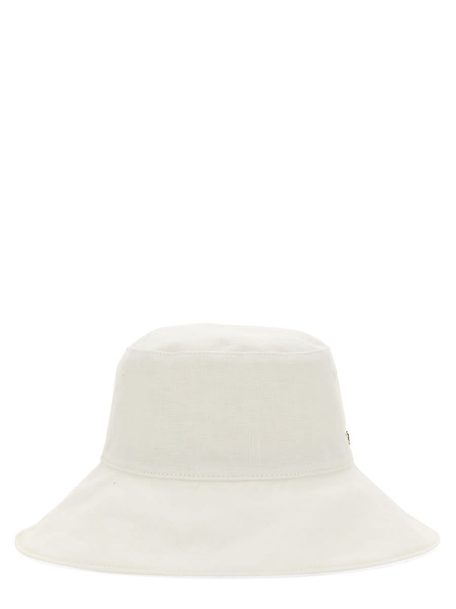 Shop Helen Kaminski Daintree Bucket Hat In White