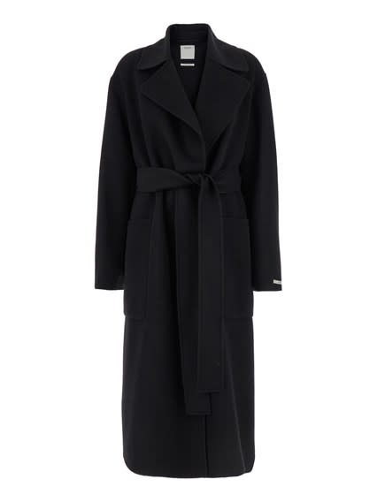 SPORTMAX VELENO COAT IN VIRGIN WOOL 