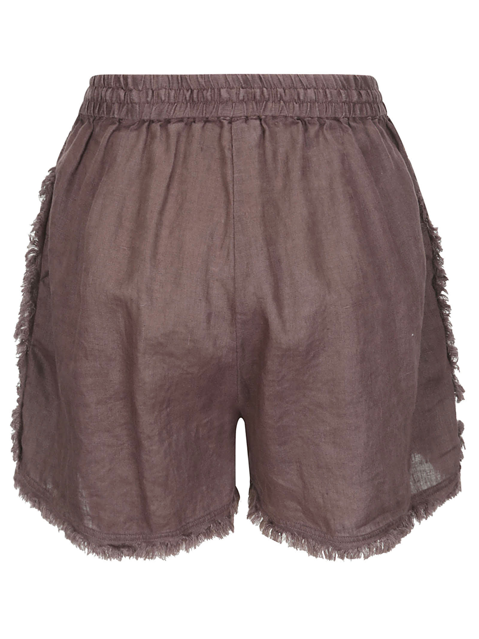 Shop P.a.r.o.s.h Shorts In Brown
