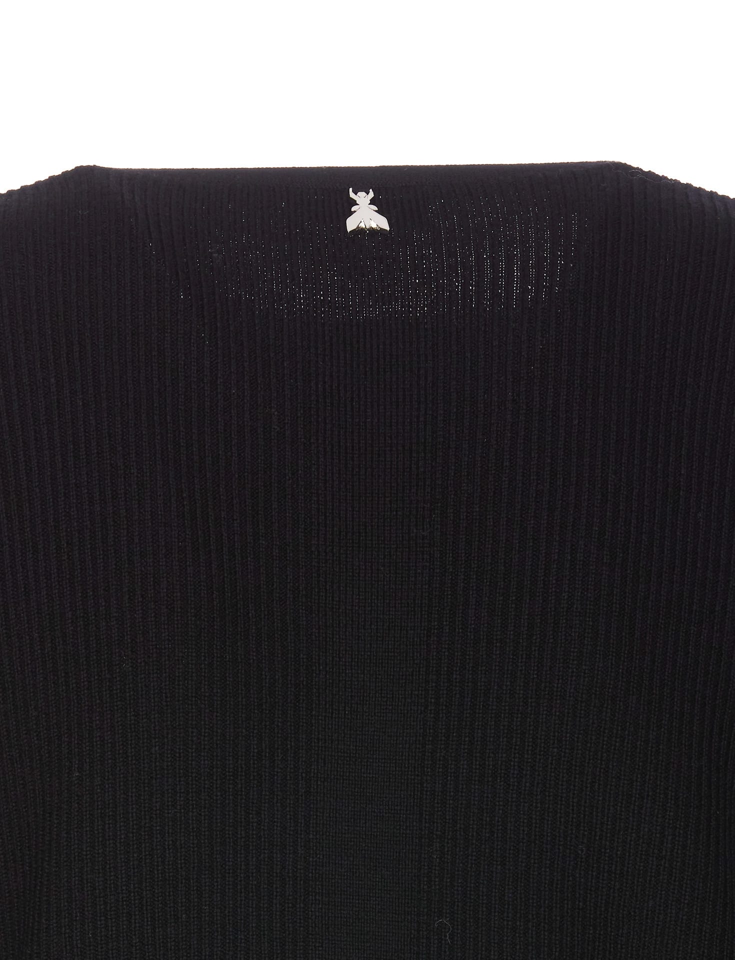 Shop Patrizia Pepe Sweater In Black