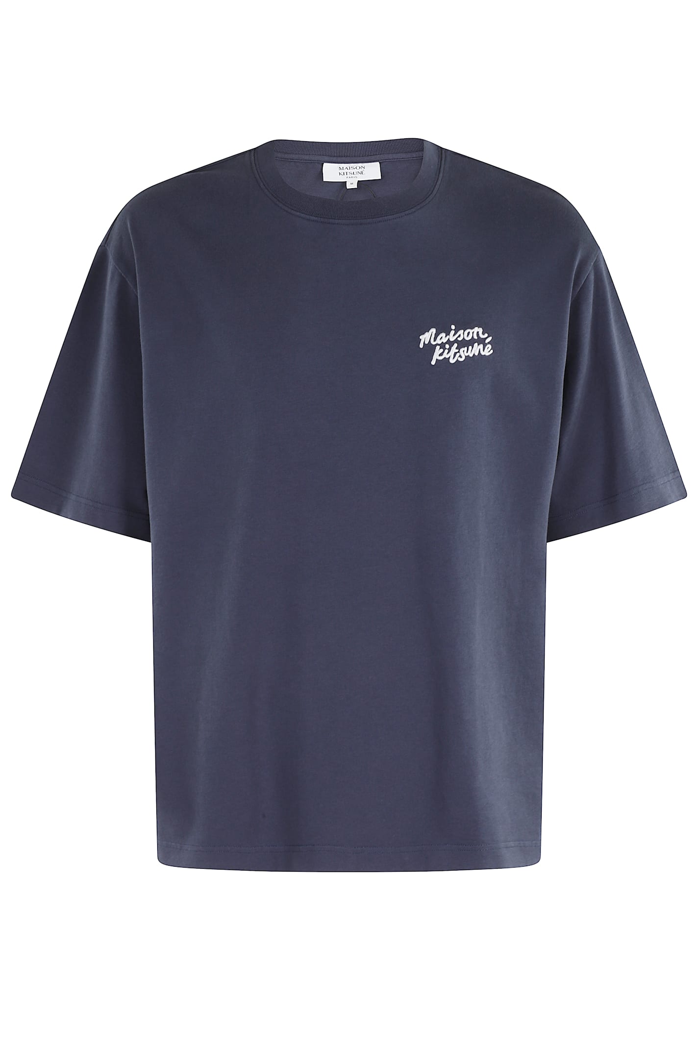 Maison Kitsuné Handwriting Embroidery Oversize Tee