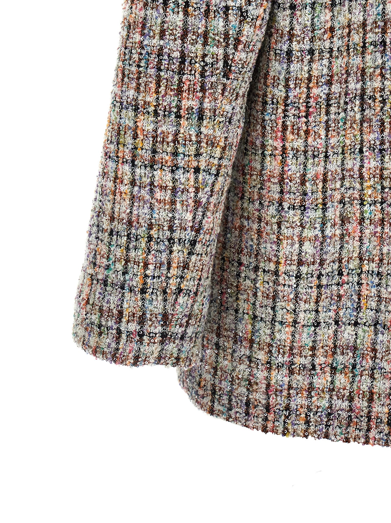 Shop Missoni Bouclè Double-breasted Blazer In Multicolor