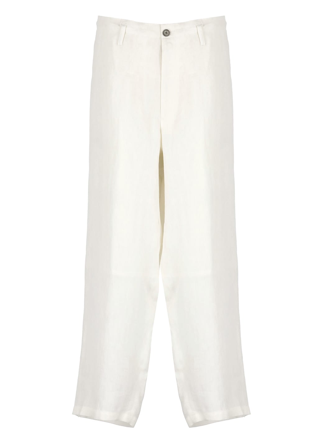 Oversized Linen And Cotton Trousers
