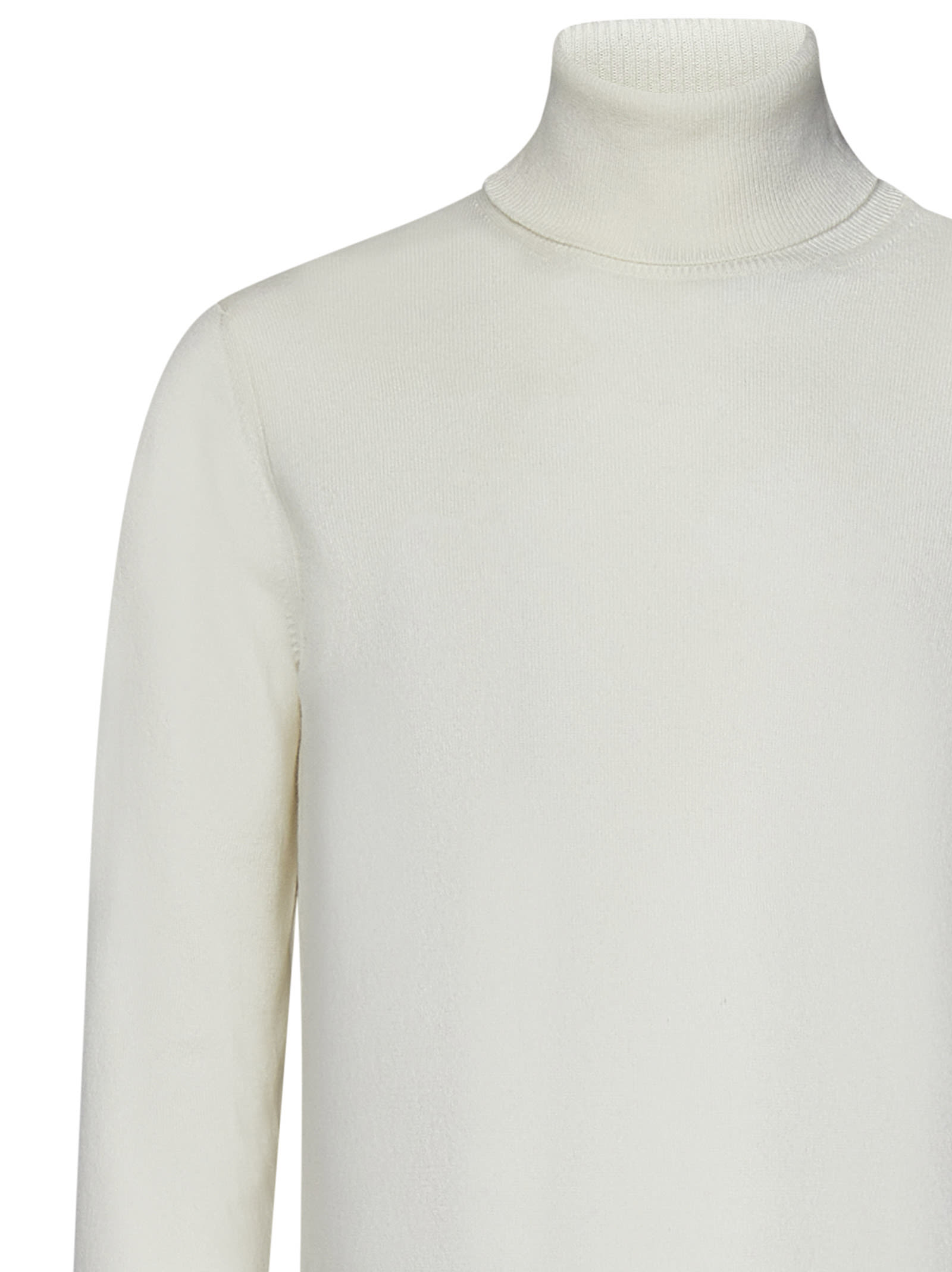 Shop Malo Sweater In White