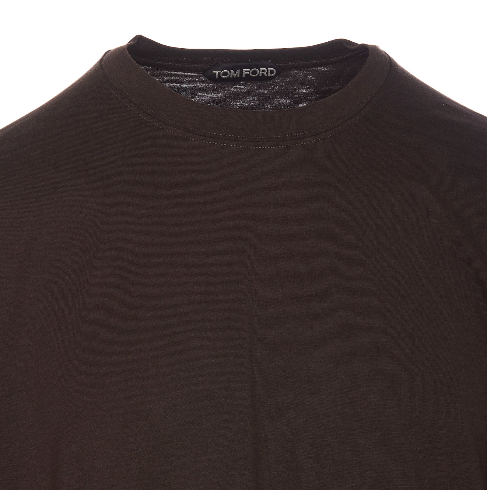 Shop Tom Ford T-shirt In Brown