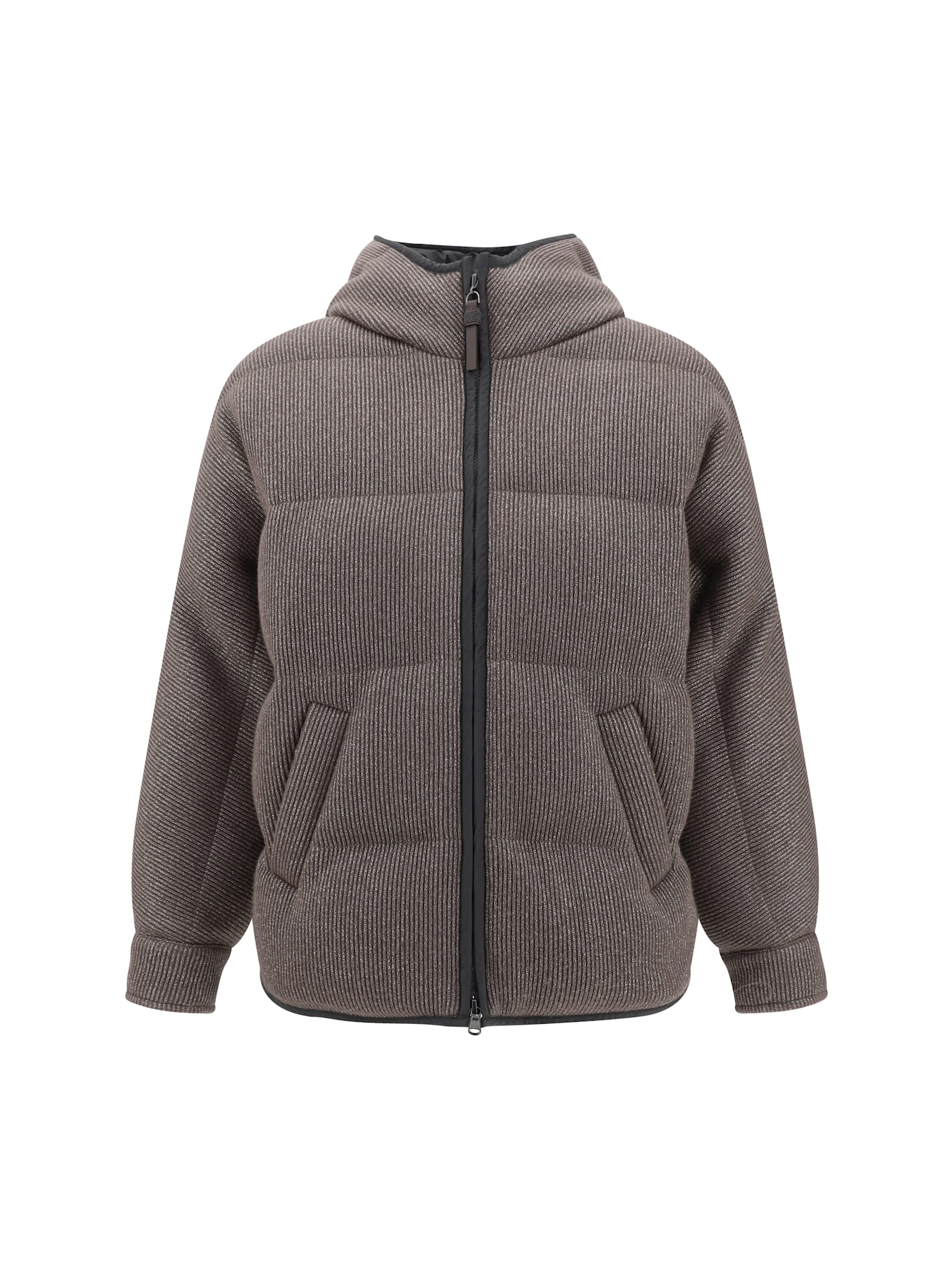 Brunello Cucinelli Lurex Down Jacket