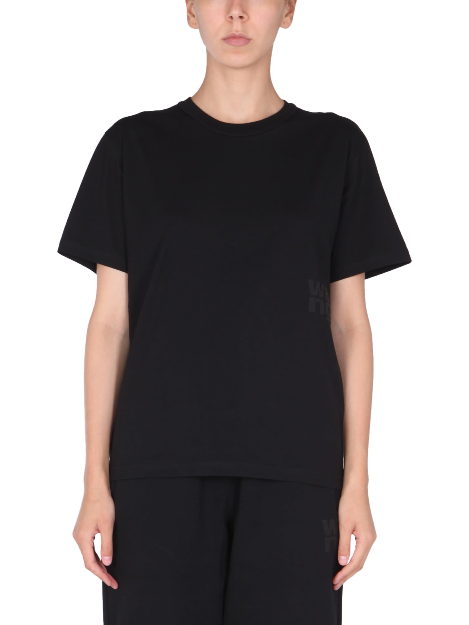 T by Alexander Wang T-shirt With Puff Logo