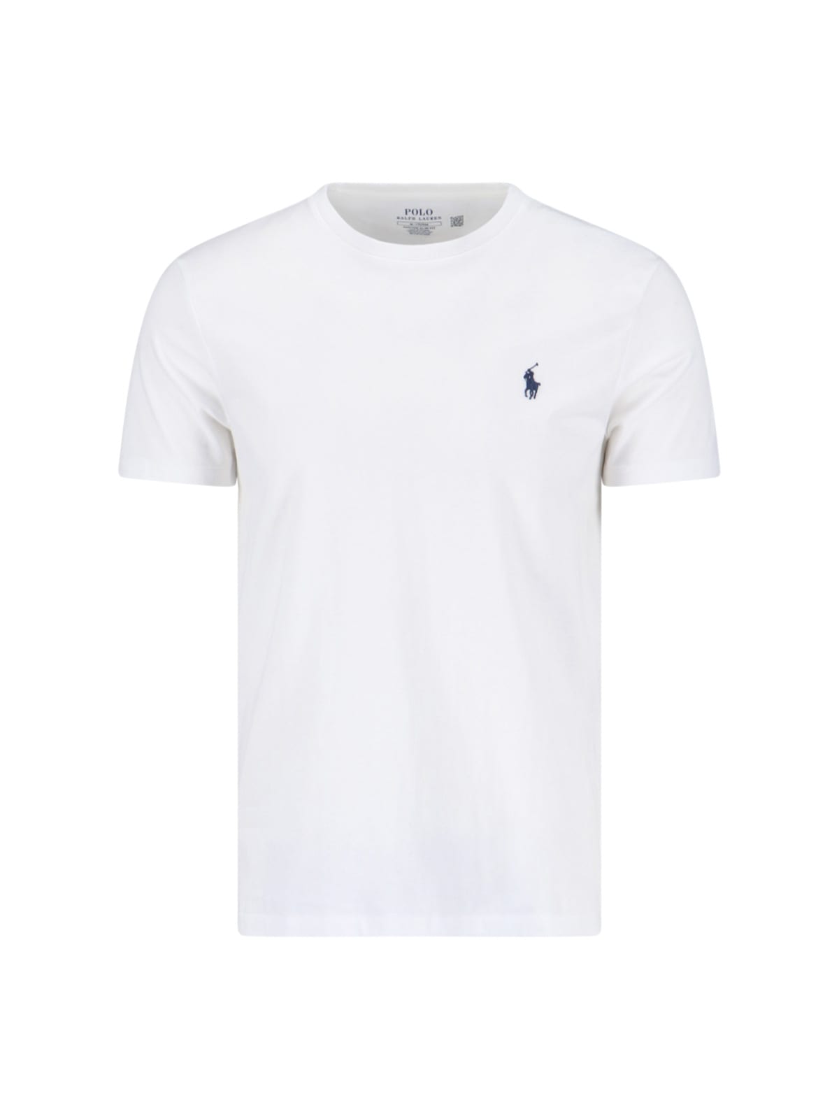 Shop Polo Ralph Lauren Classic Logo T-shirt T-shirt In White