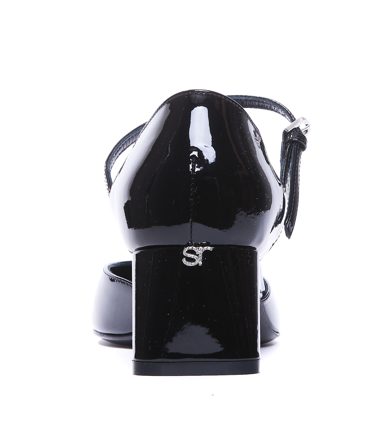 Shop Sergio Rossi Sr Pilier Decollete In Black