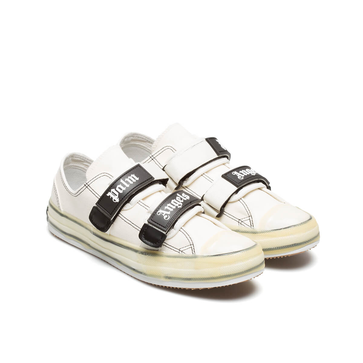 Palm Angels Palm Angels Velcro Vulcanized Sneakers - White - 11038943 ...