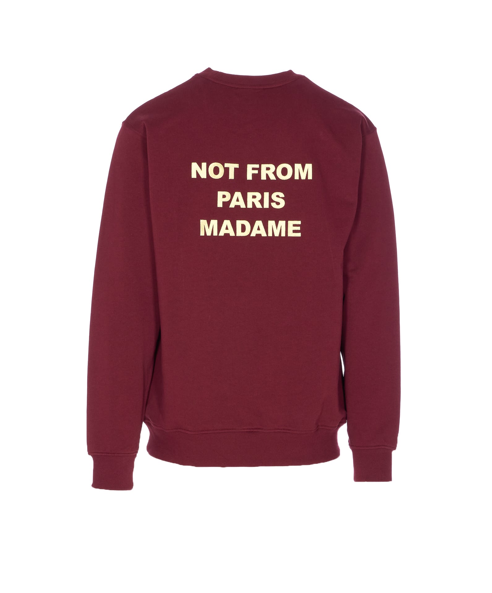 Drôle De Monsieur Le Slogan Sweatshirt In Red