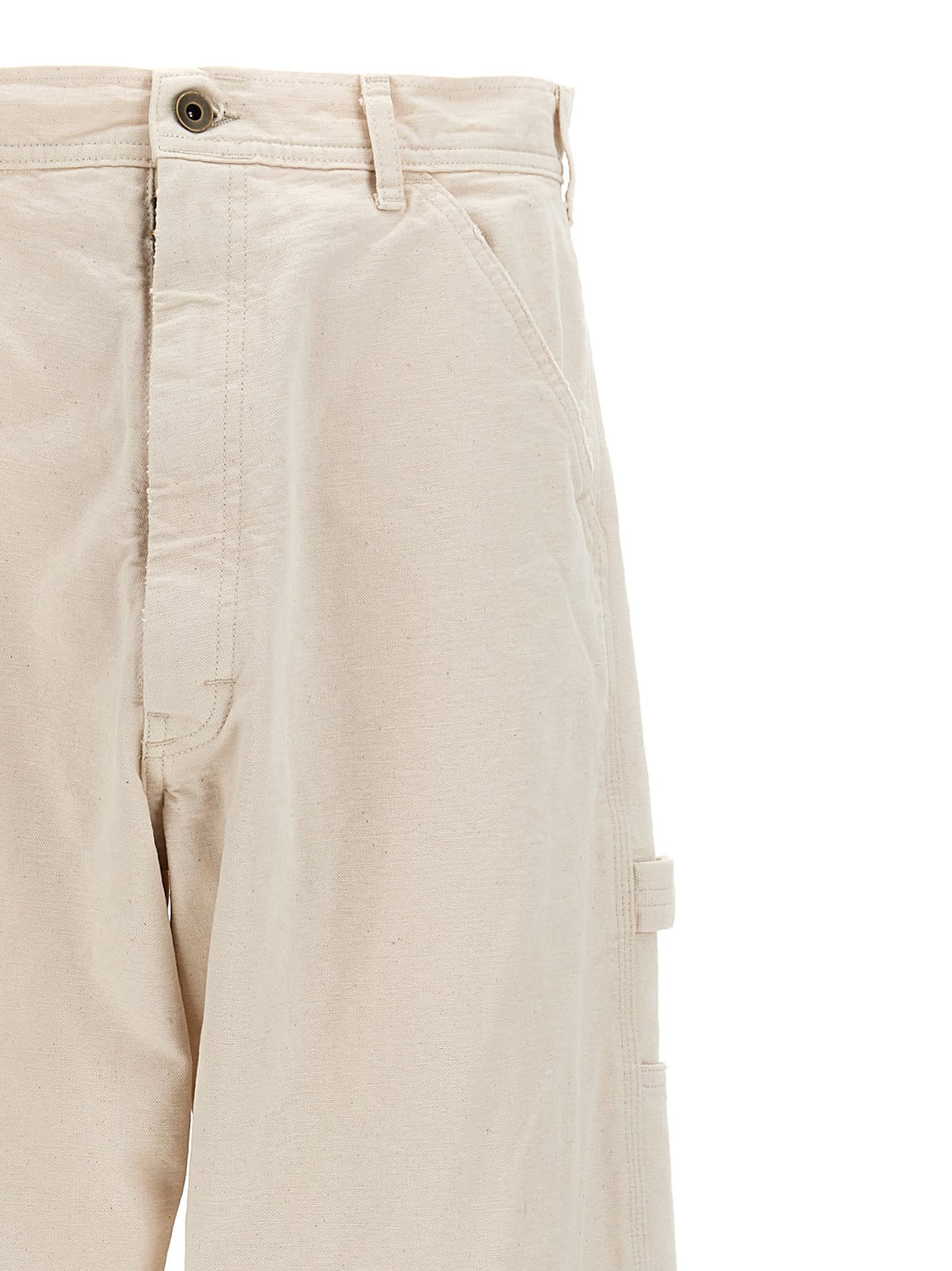 Maison Margiela Cargo Jeans In Neutral