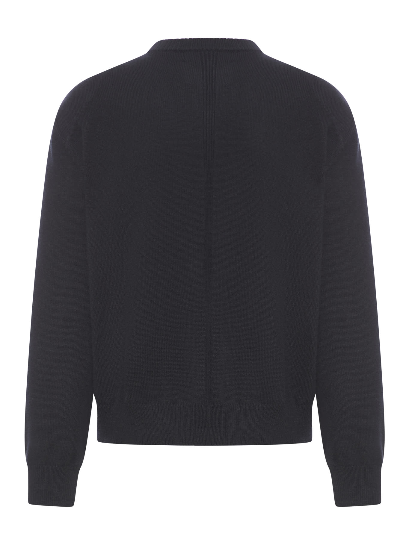 Shop Jil Sander Wool-blend Pullover In Black